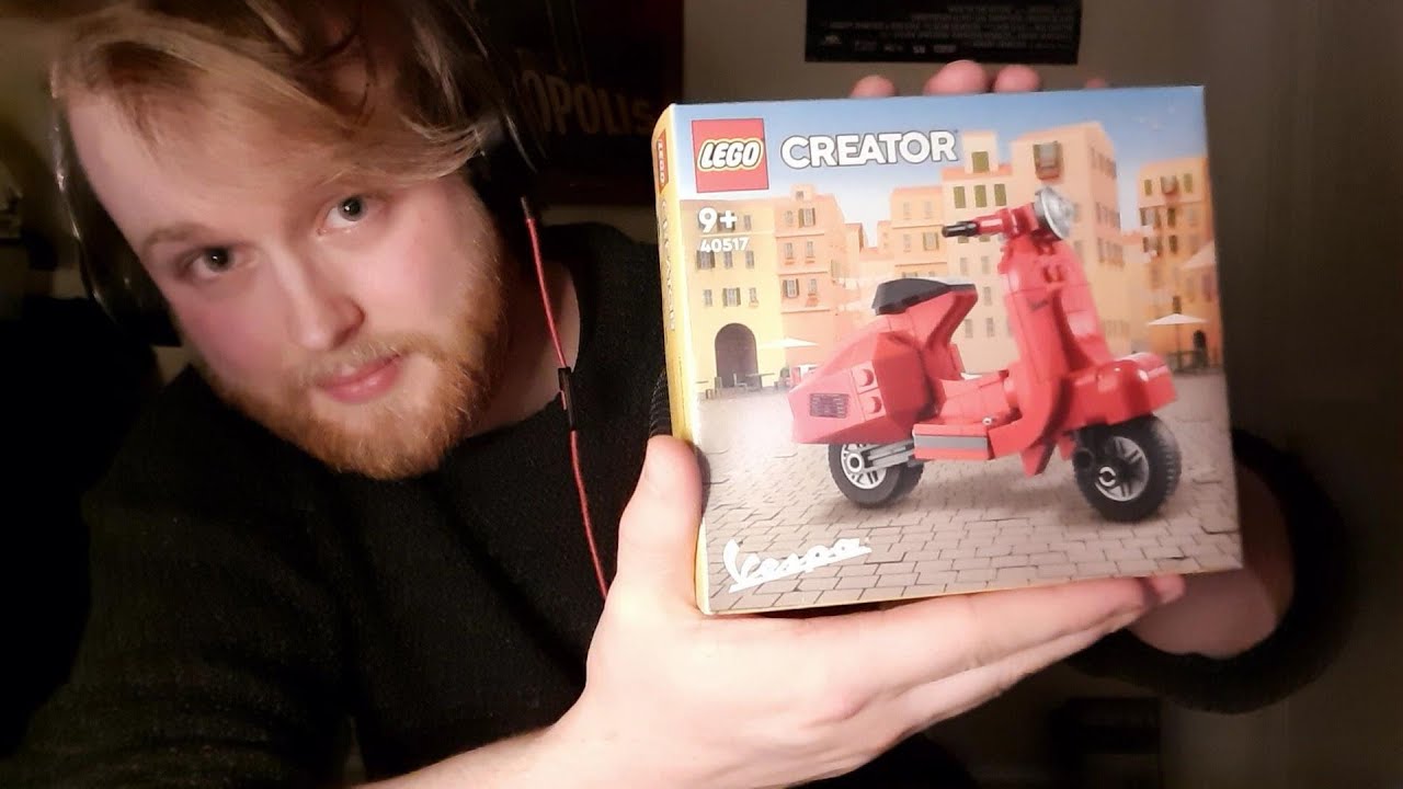 ASMR | LEGO Vespa build