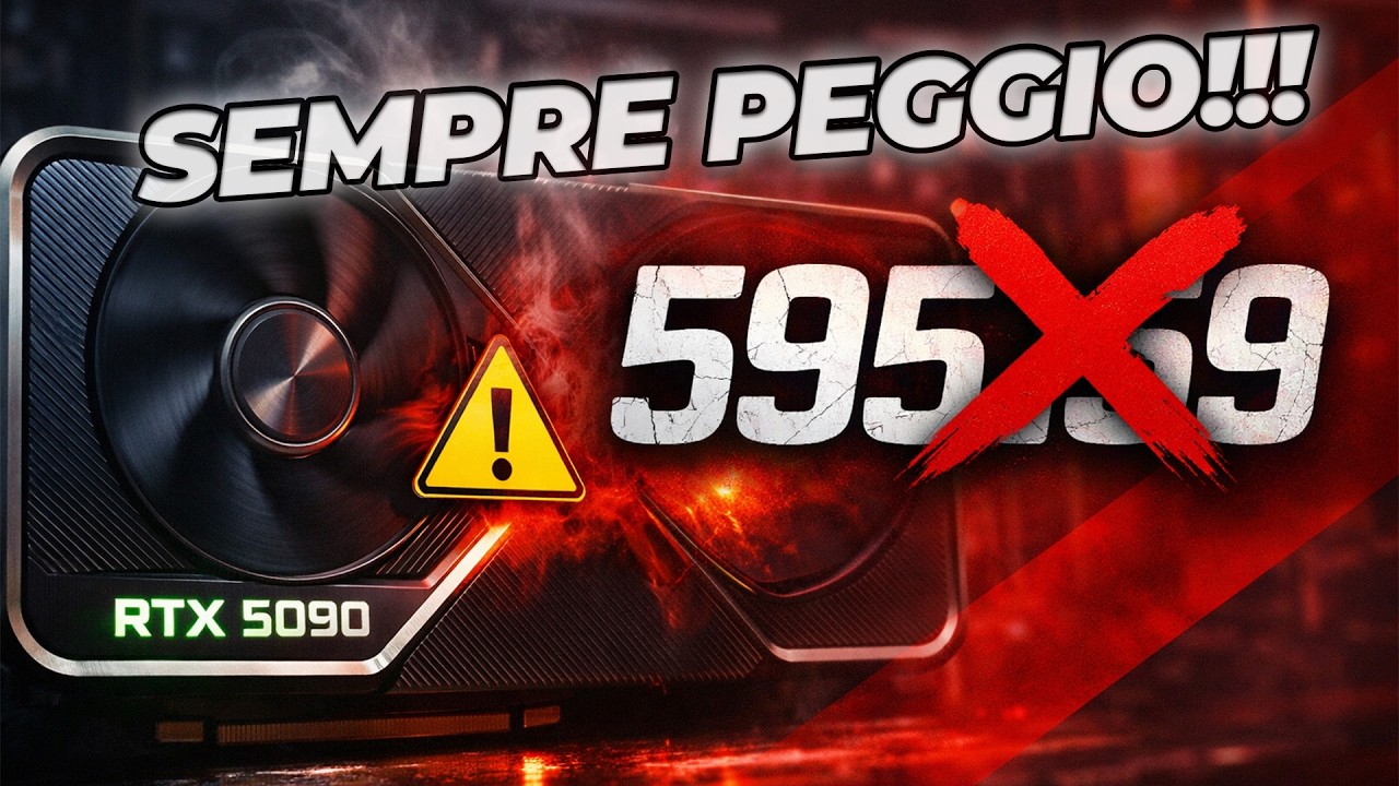 DRIVER NVIDIA 595.59 RITIRATO: può Danneggiare la tua GPU