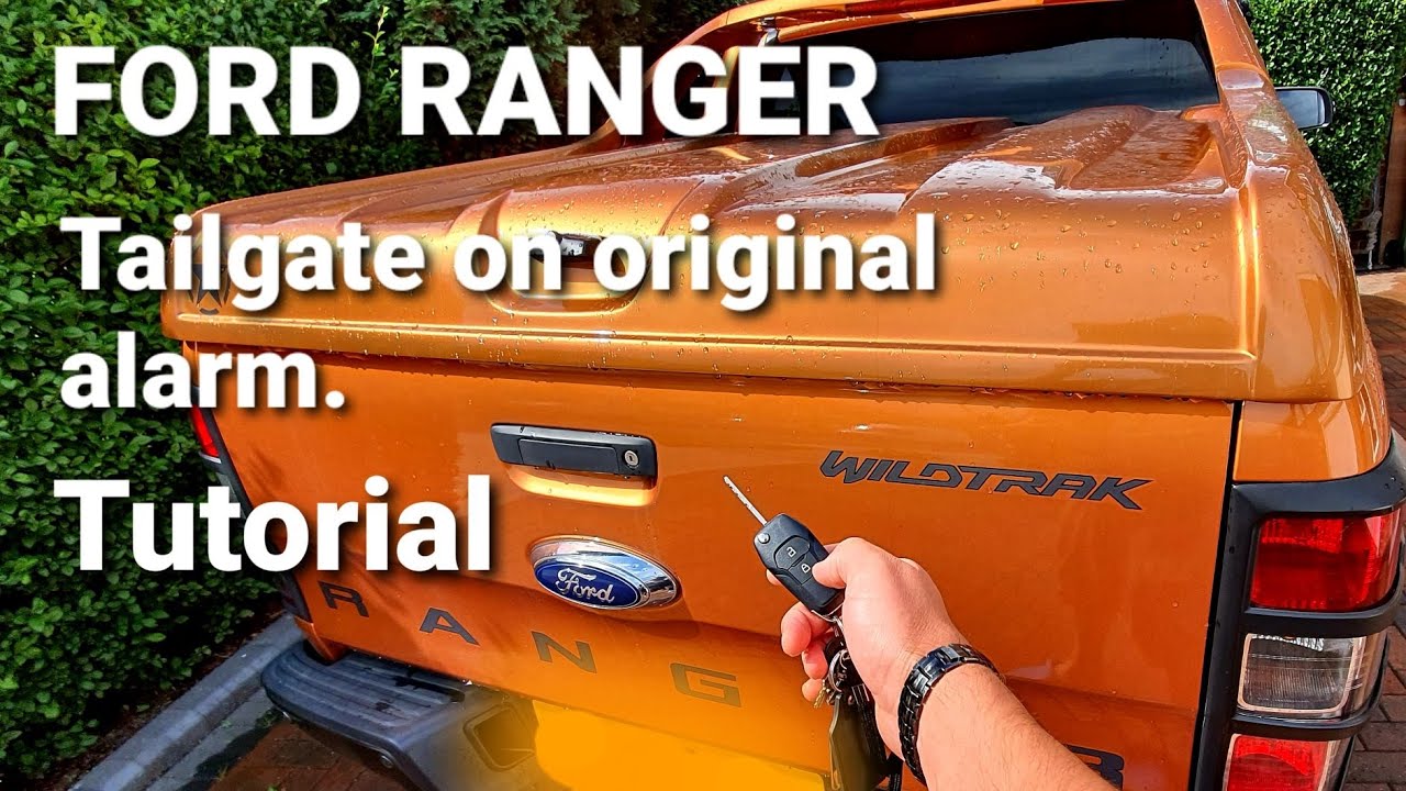 Tailgate lock on original bob. Kit installation tutorial.