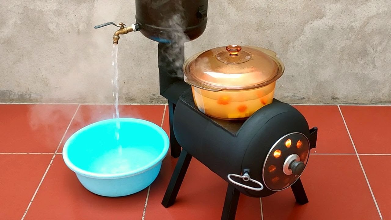 Как сделать очень эффектный многофункциональный камин 3 в 1