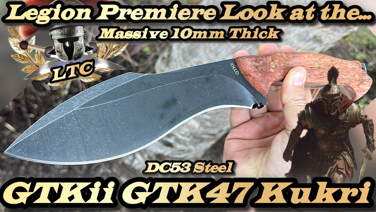 Legion Premiere Look at the GTKii GTK47 in DC53 Steel