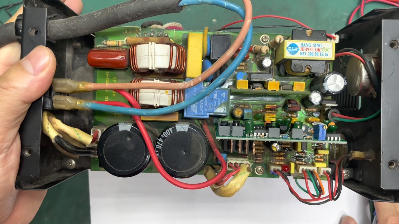 ซ่อมเครื่องเชื่อมอินเวอร์เตอร์ WELPRO  WELARC130 เชื่อมยาก ไฟออกน้อย