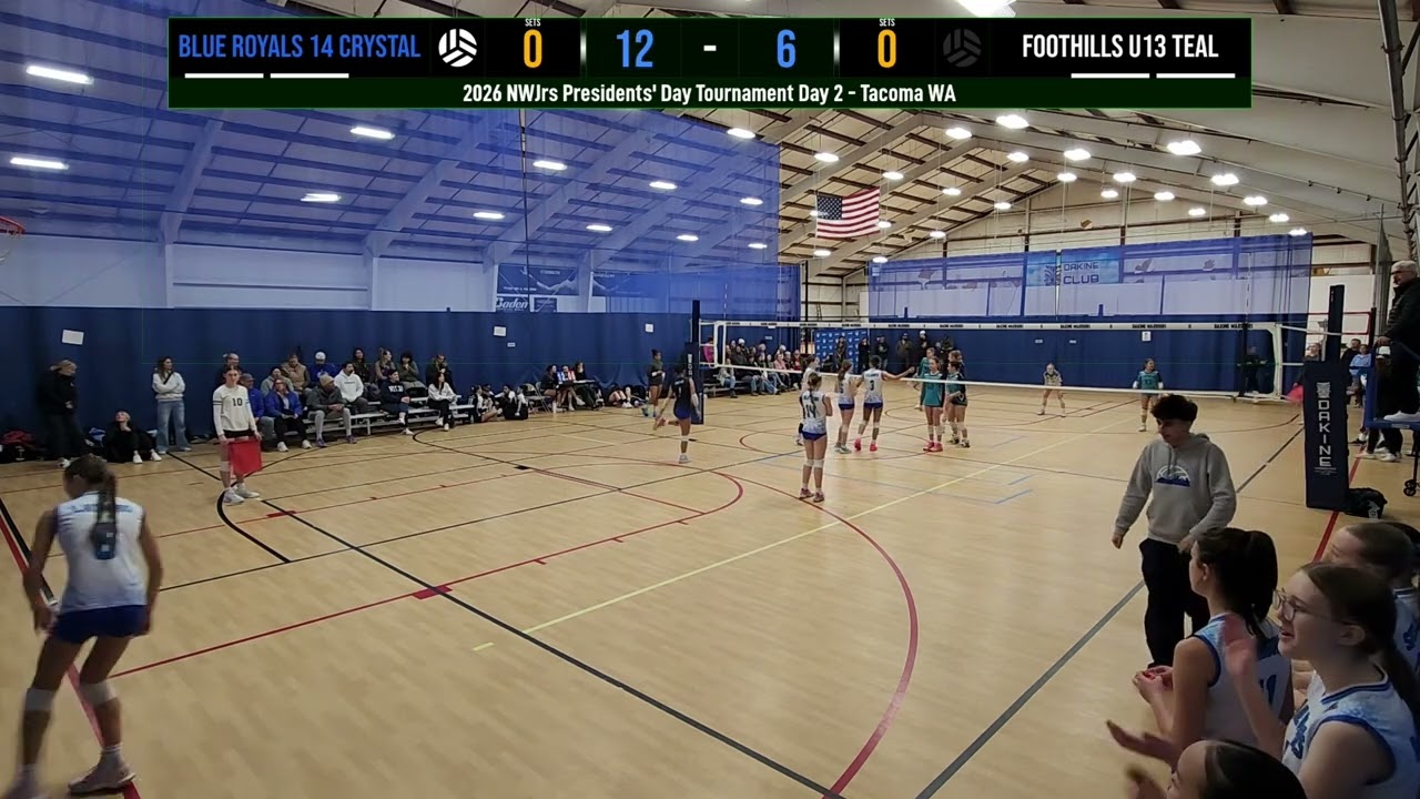 Blue Royals 14 Crystal vs Foothills U13 Teal