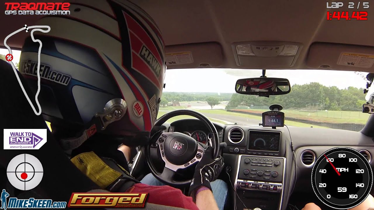 Mike Skeen @ VIR with Forged Performance GTR & Traqmate