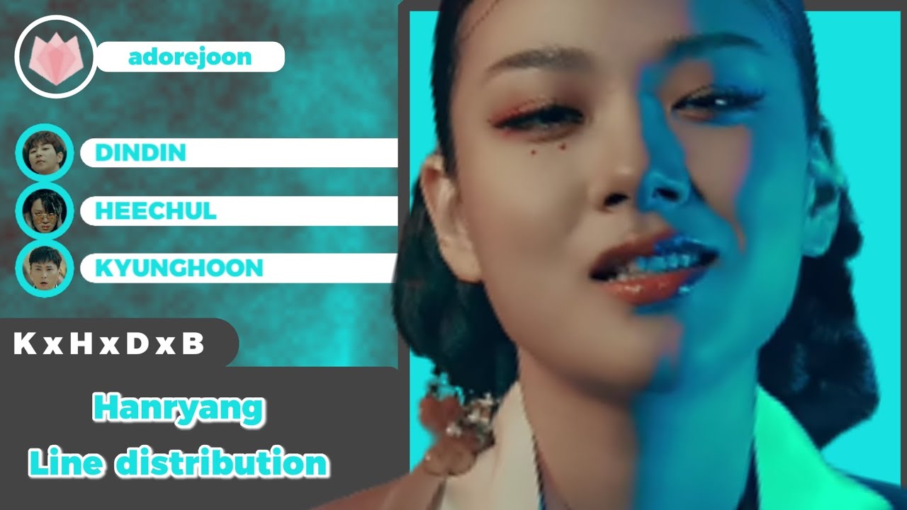 [REQ] Kyunghoon, Heechul, DINDIN, BIBI - Hanryang (line distribution)