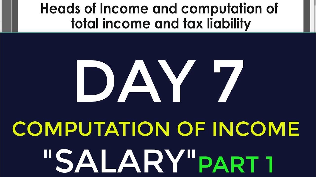 DAY 7::SALARY::PART 1
