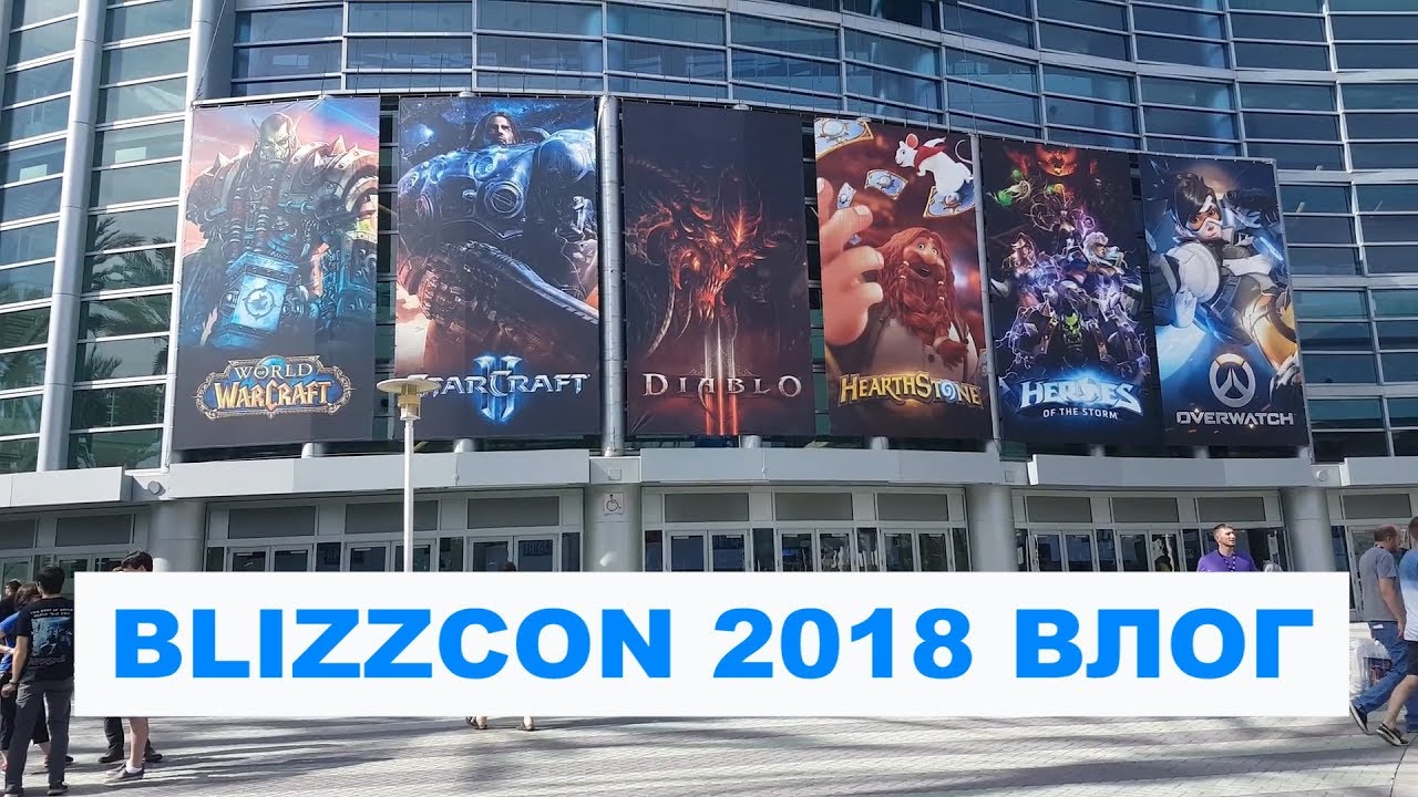BlizzCon Влог 2018