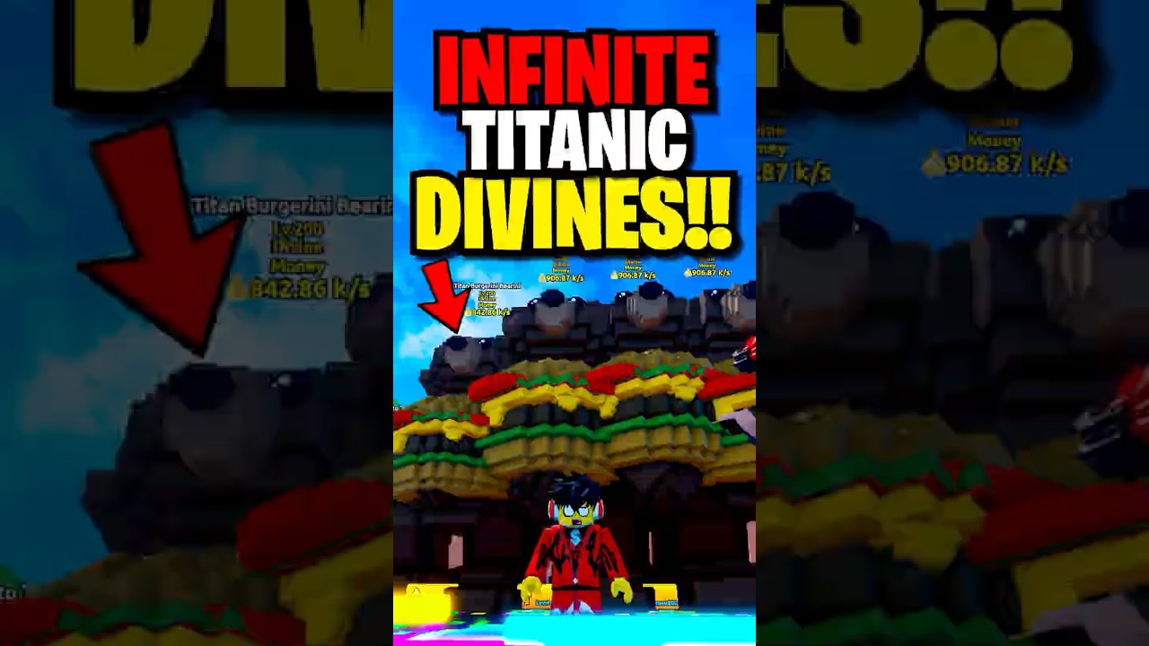 INFINITE DUPE TITAN DIVINE METHOD IN ESCAPE TSUNAMI FOR BRAINROTS!! #STEALABRAINROT