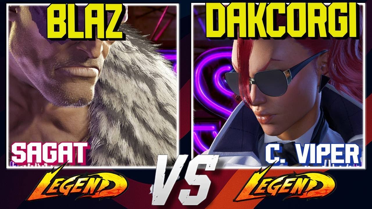 High Level Sagat Gameplay 🔥 Blaz vs DakCorgi (C. Viper) | SF6