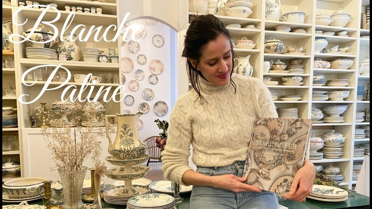 一度は訪れたいパリで一番美しいお店🌟The Most Beautiful Showroom in Parisテールドフェールの第一人者Terre de Fer/Blanche Patine