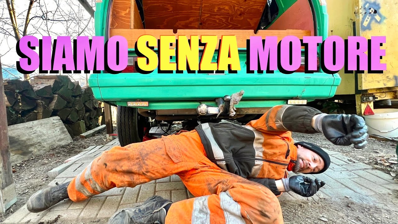 FURGONE SENZA MOTORE lavoriamo senza sosta 