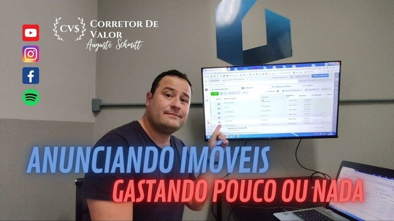 COMO ANUNCIAR IMÓVEIS GASTANDO NADA OU MUITO POUCO!!!