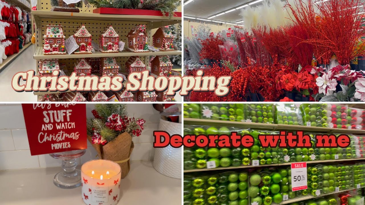 නත්තලට ගෙදර ලස්සන කරමු /Christmas Shopping