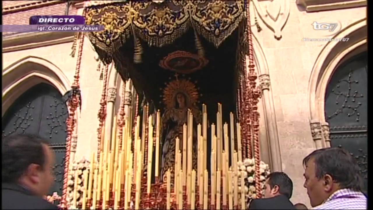 Salida Virgen del Sacromonte. Semana Santa Granada 2014