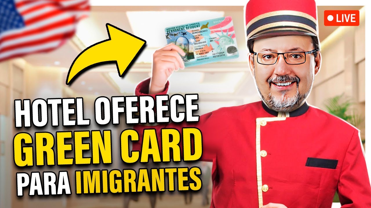 🔴 NOVAS VAGAS DE EB-3 PRA TRABALHAR EM HOTEL NOS EUA COM GREEN CARD
