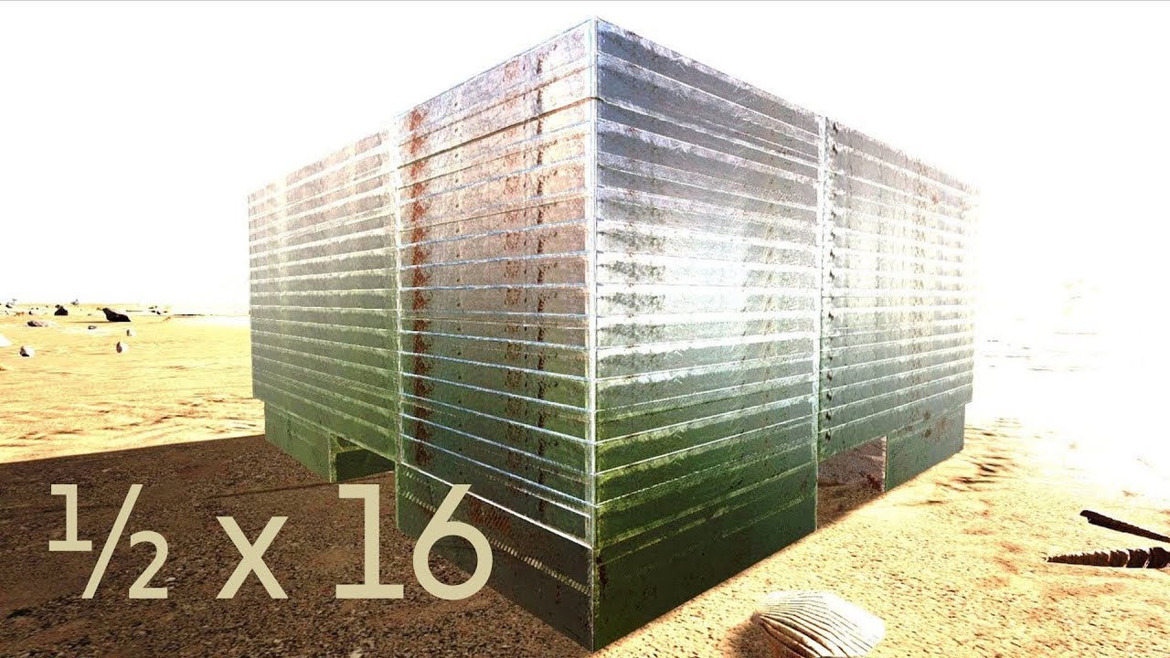 stacking foundations by halves | Ark Survival Evolved 45