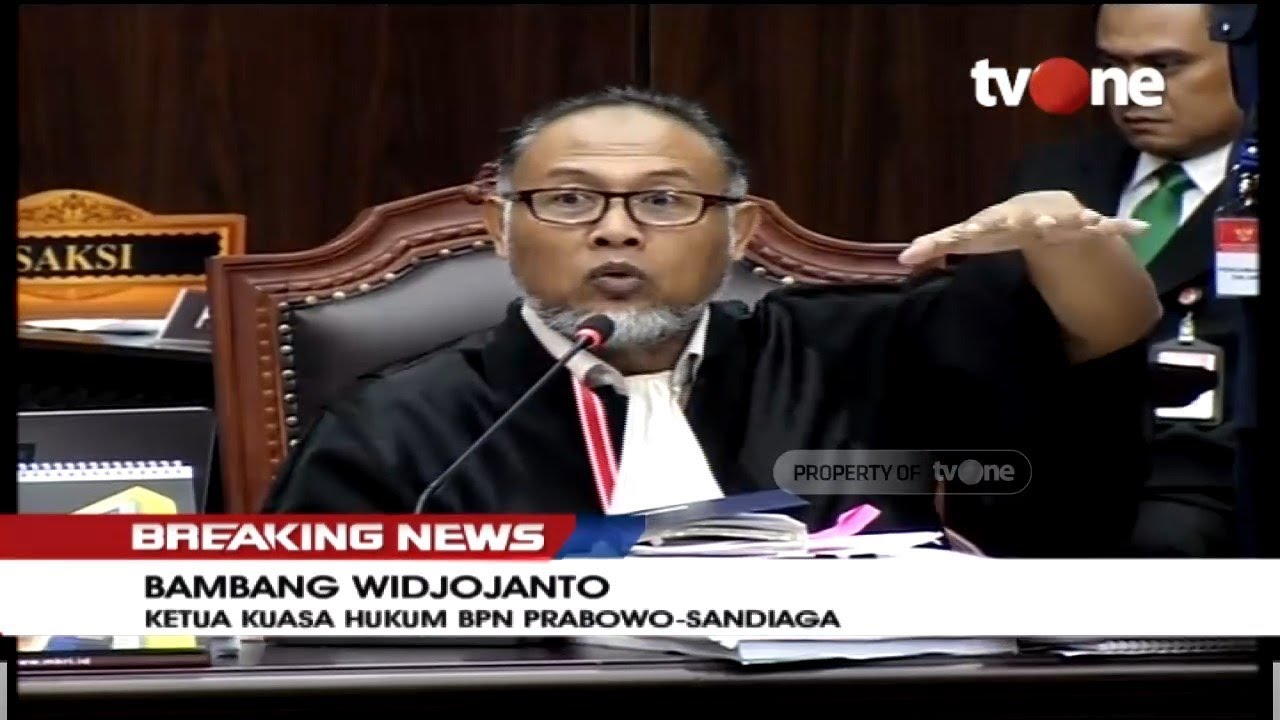 Gali Keterangan Saksi, Kuasa Hukum BPN Cecar Edward Omar dengan Pertanyaan Beruntun
