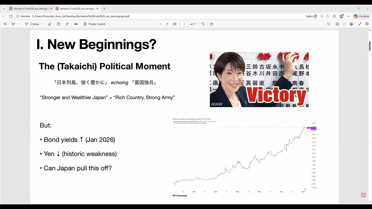 Bo&scaron;tjan Bertalanič - Japan&rsquo;s new security policy