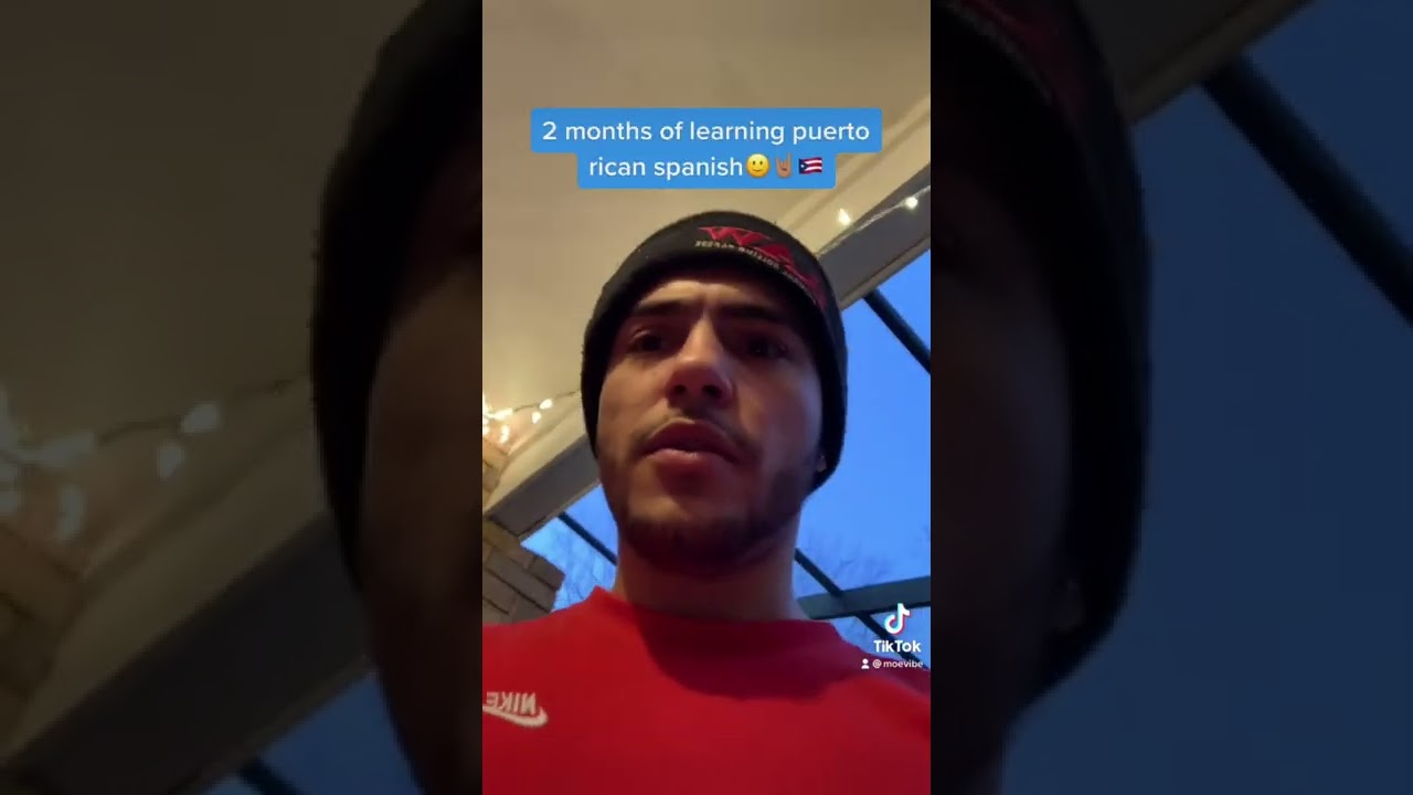 1 month of Learning Puerto Rican Spanish!🙂🇵🇷 *FUNNY* #puertorican #puertoricanspanish
