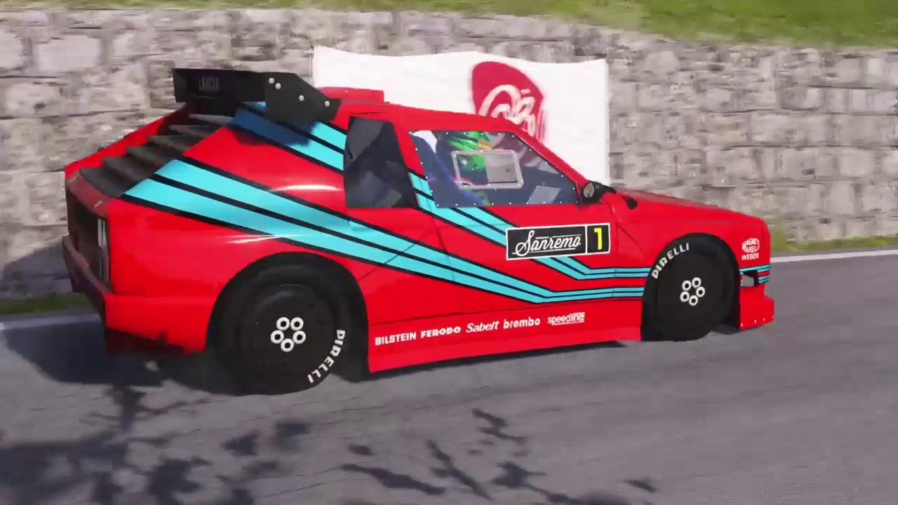 Sébastien Loeb Rally EVO Lancia Delta ECV
