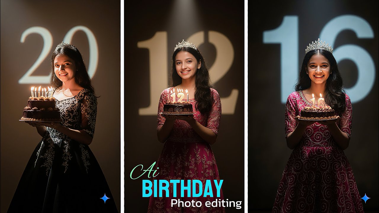 Birthday Gemini Photo Editing Prompts | Google Gemini Viral Photo Editing treading birthday prompt 