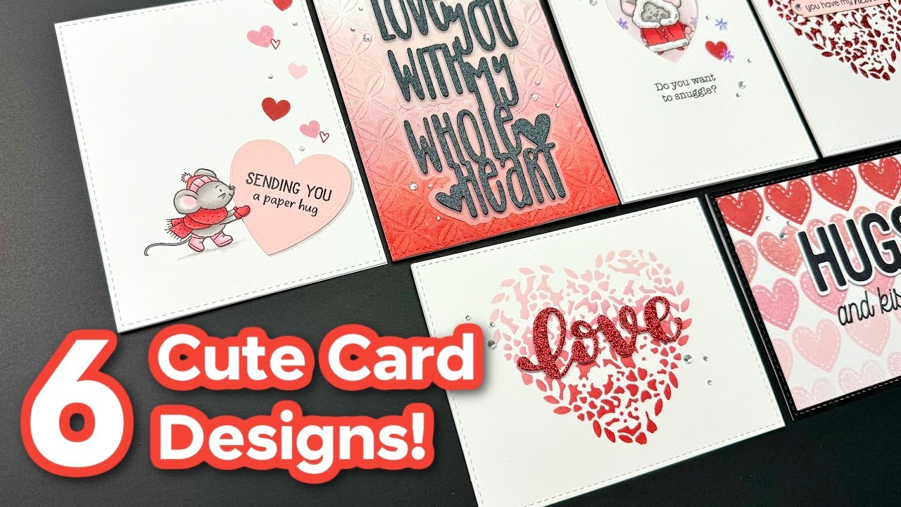 6 DIY Valentine's Day Card Ideas