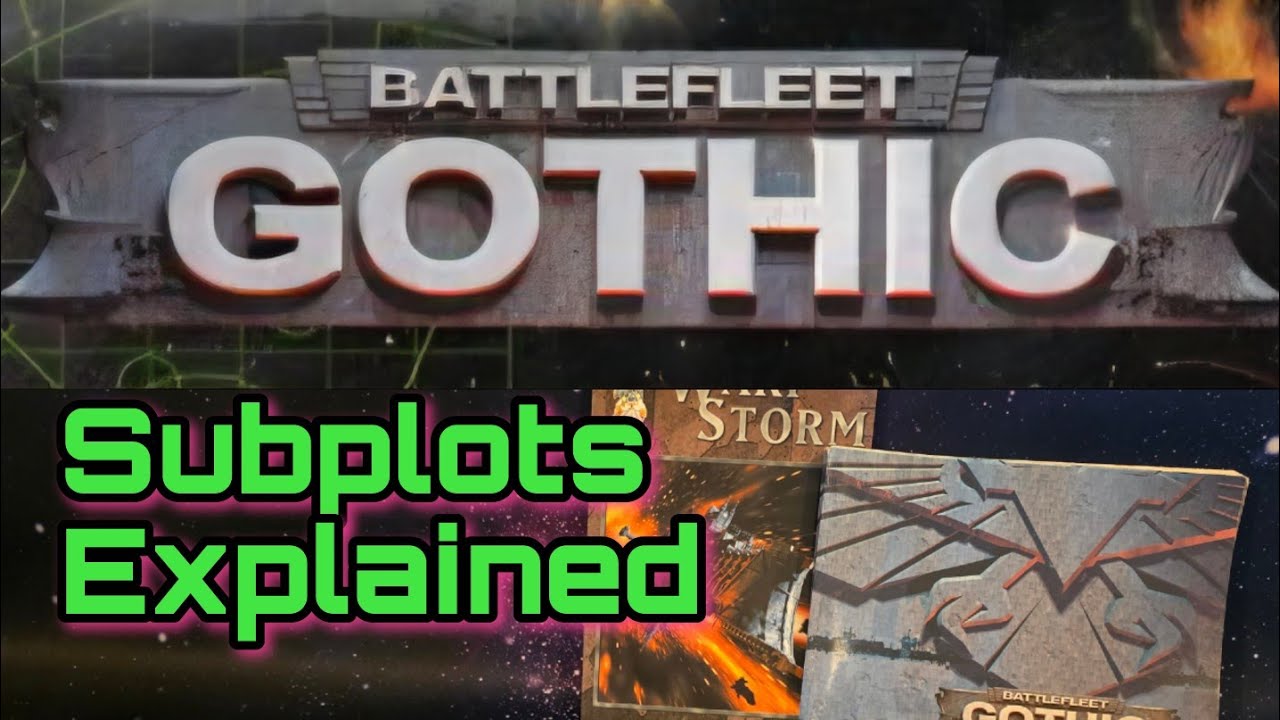 Разбор сюжетных линий в Battlefleet Gothic | Правила кампании и повествования