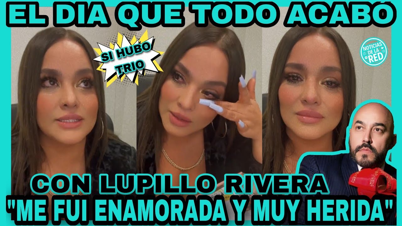 MAYELI ALONSO CUENTA COMO Y PORQUE TERMINO SU MATRIMONIO CON LUPILLO RIVERA.NOTICIAS DE LA RED.