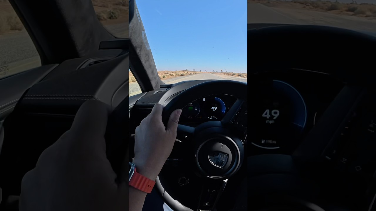 Тестирование производительности Macan EV