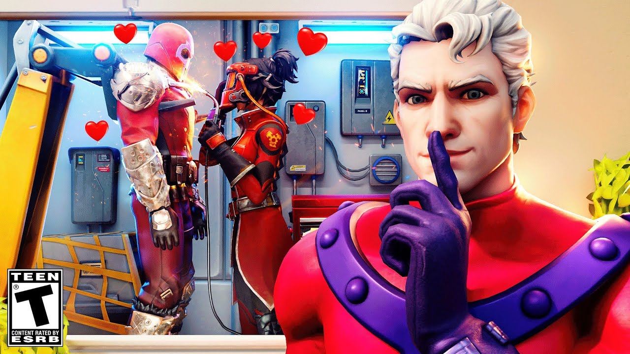 Magneto FALLS IN LOVE - True Love Never Dies.. Fortnite X-Men