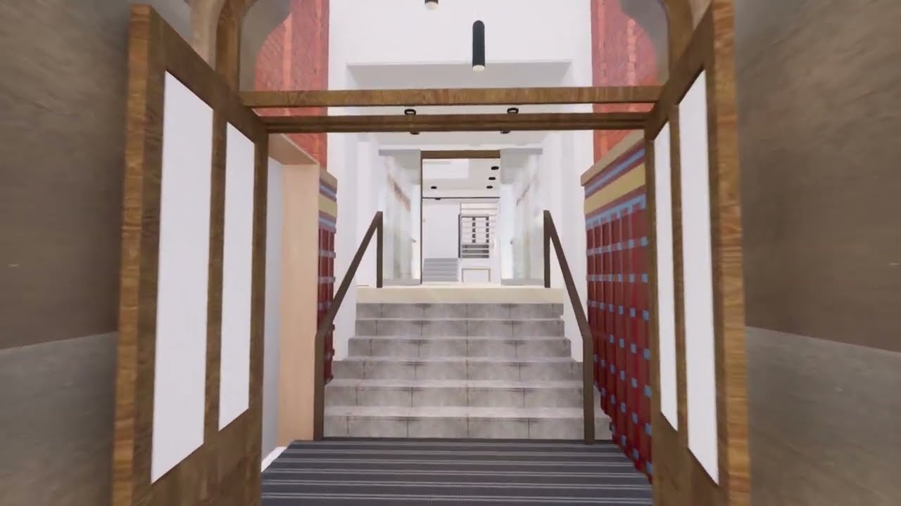 Stephenson Memorial Hall  -  Flythrough