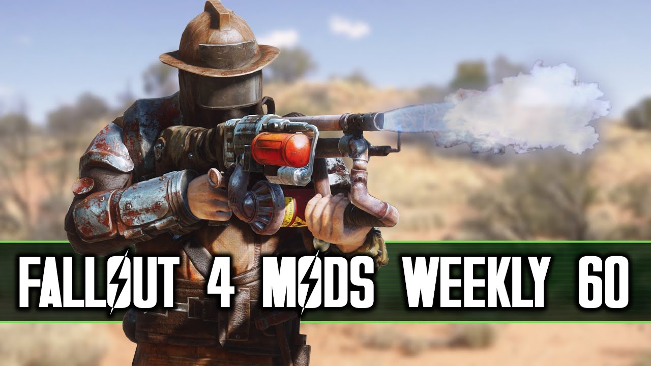 5 Brand New Weapon Mods - Fallout 4 Mods Weekly 60