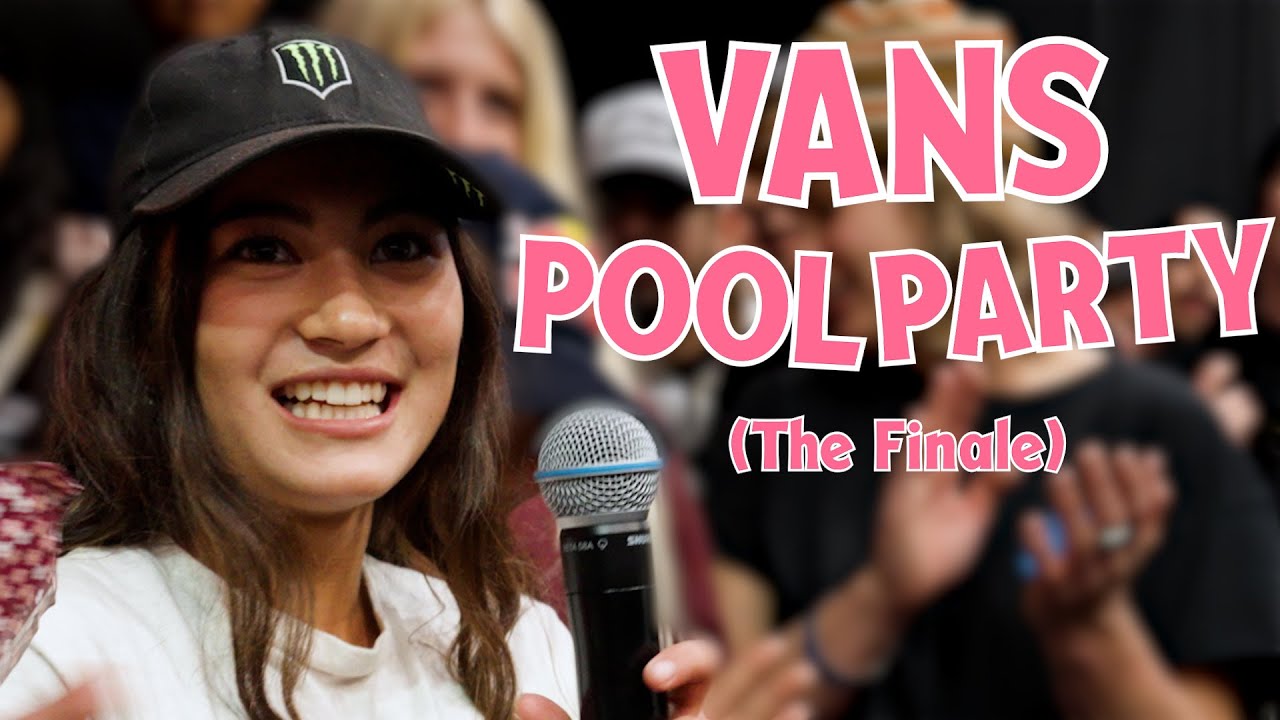 MY FIRST VANS POOL PARTY!!