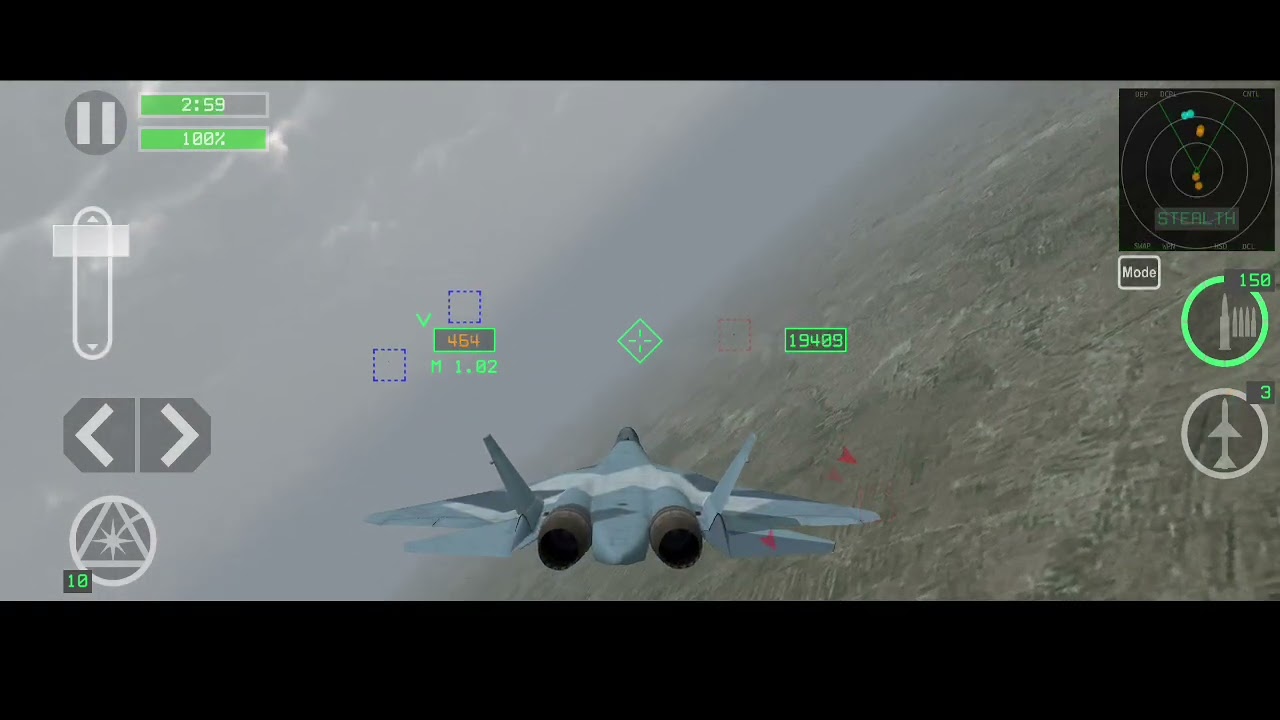 Russian SU-57 Shoots Down 4 F-16D & 2 F-35I | Strike Fighters Modern Warfare Android Gameplay