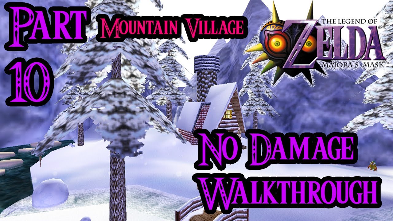 Zelda Majora's Mask 100% Walkthrough Widescreen HD Part 10 - Snowhead Mountains - Lens of Truth