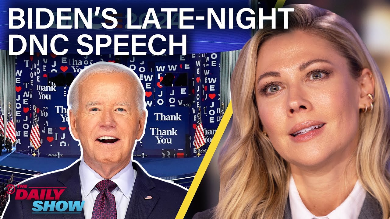 DNC Opening Night Recap: Biden After Dark, Kamala Harris’s Smile & Hillary Clinton | The Daily Show