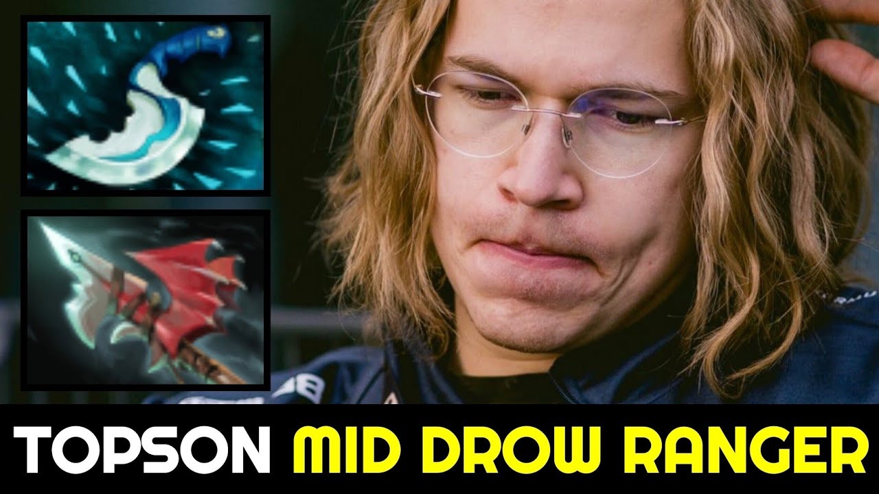 TOPSON MID Drow Ranger with Fast Blink Dagger Build Dota 2