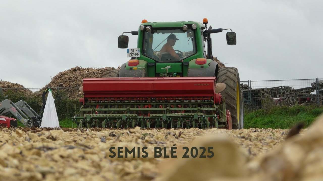 🤠 -  Semis de Blé sur l'exploitation - 🚜