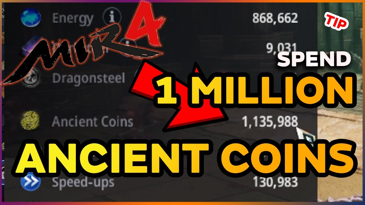 Mir4 1 MILLION Ancient Coins - how to spend  #ROGPeripherals