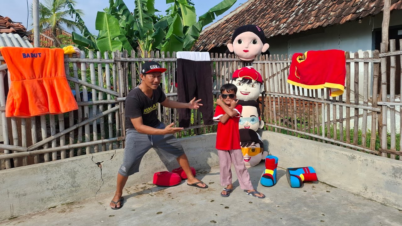 BADUT BOBOIBOY BOCIL NEMU KOSTUM BADUT YANG TERCECER