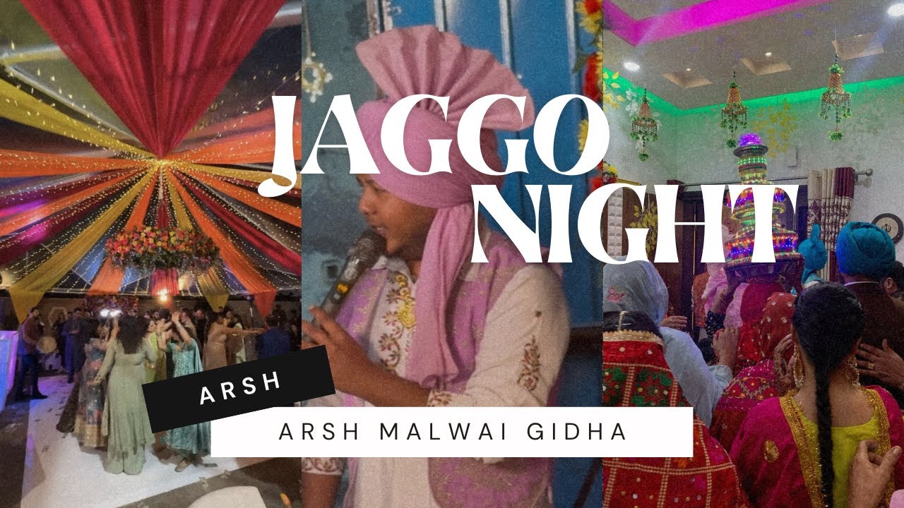 Jaggo night @ArshMalwai._gidha 7707993285☎️ #reels