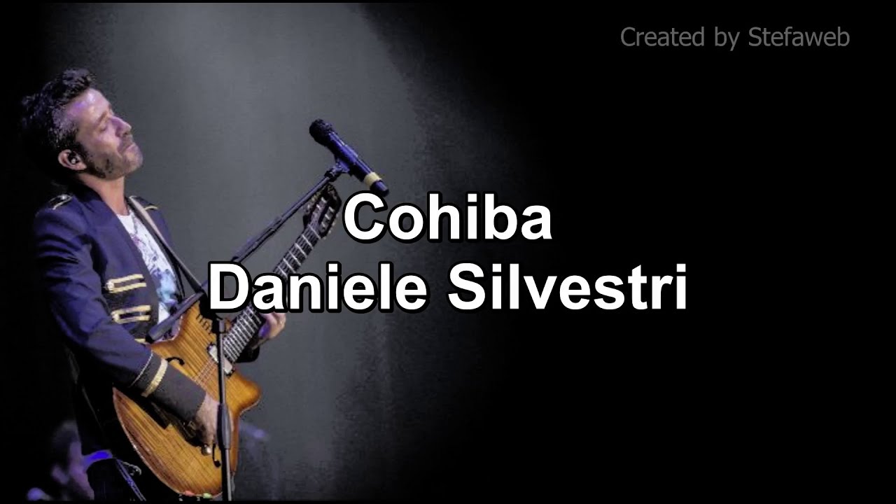 Daniele Silvestri - Cohiba (Karaoke Originale + cori)