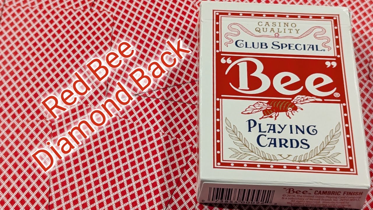 Daily deck review day 434 - Red Bee Casino playing cards