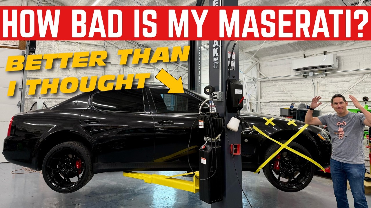 HERE'S WHY YOU *SHOULD* BUY A CHEAP MASERATI QUATTROPORTE