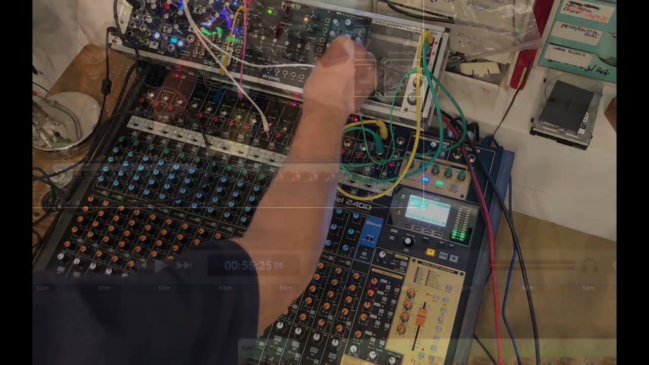 Tascam Model 2400 + Knobula Echo Cinematic (sound.report english)