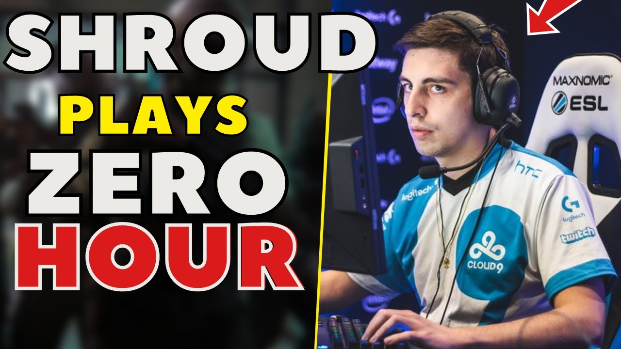 Zero Hour - SHROUD to play LIVE | HUGE TWITCH EVENT!