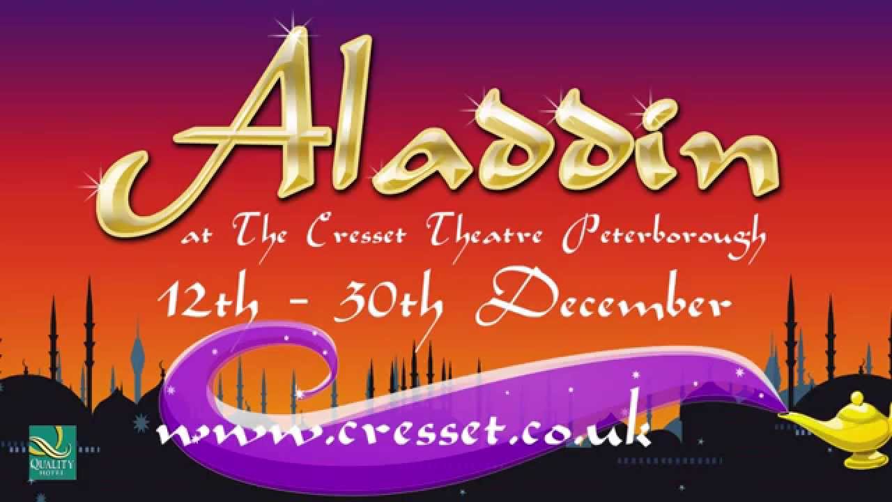The Cresset Theatre presents Aladdin - Pantomime Trailer 2014