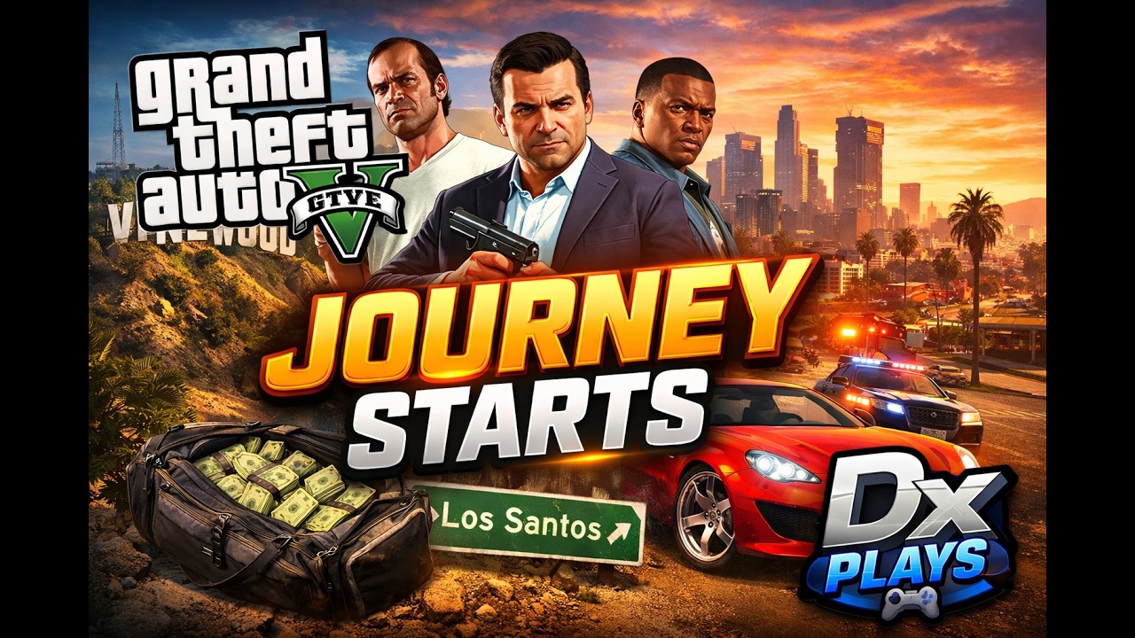 The Start of GTA V - Join with me | Kannada - GamePlay | Beginner to Better | Dx Plays