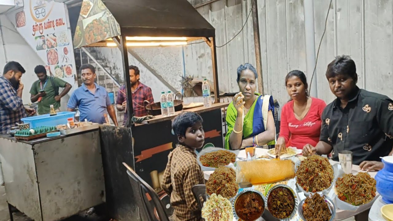 காணும் பொங்கலுக்கு எங்க ஊரு street food with பொருட்காட்சி