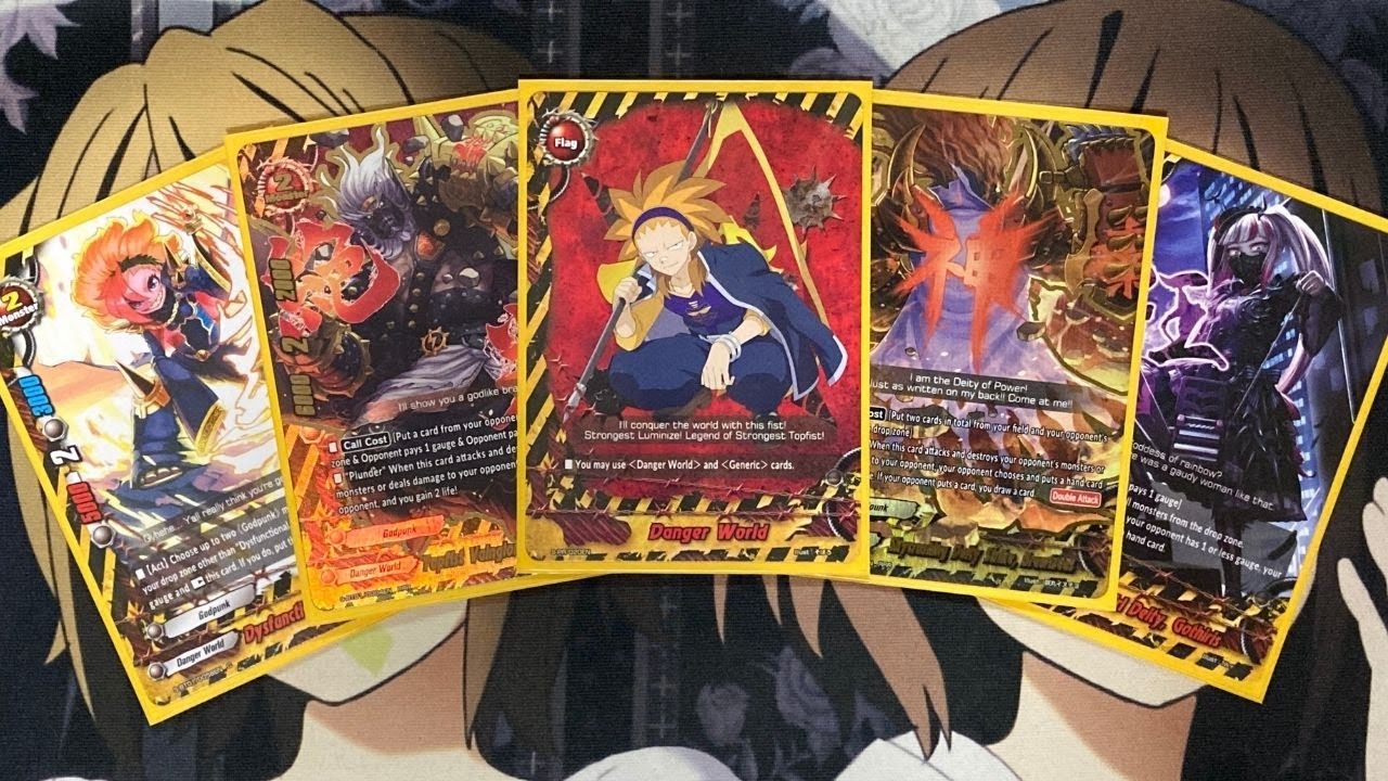 Обзор моей колоды Godpunks Future Card Buddyfight на октябрь 2021 года.